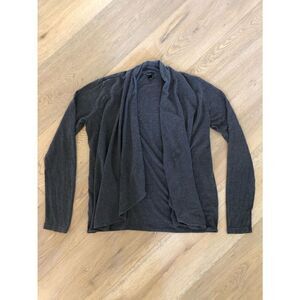 Ann Taylor Gray Open Cardigan, Women’s S